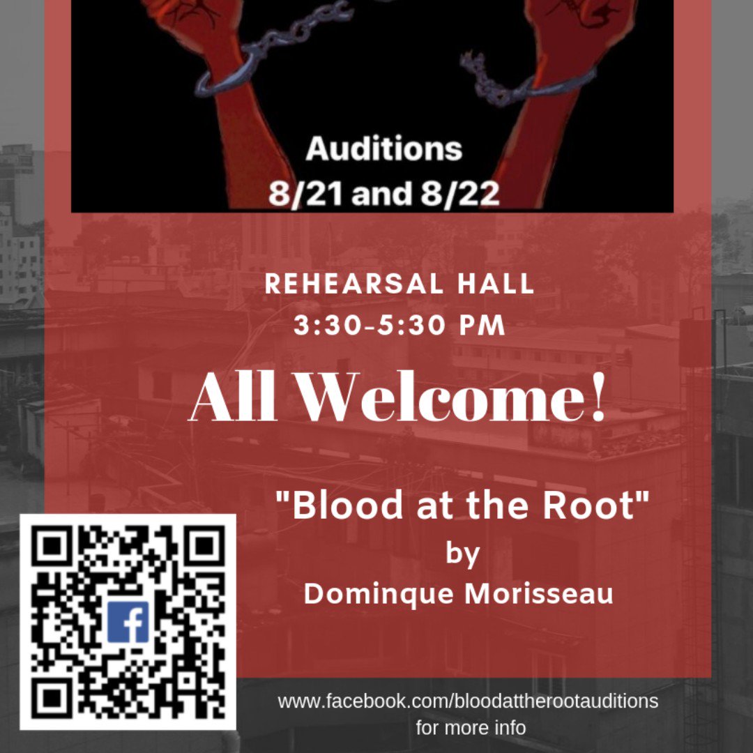 knightsabroad's tweet photo. Sometimes a #learning #adventure happens right here at home! Audition this week for MGA's production of "Blood at the Root." https://t.co/XSPF5Q2YKb