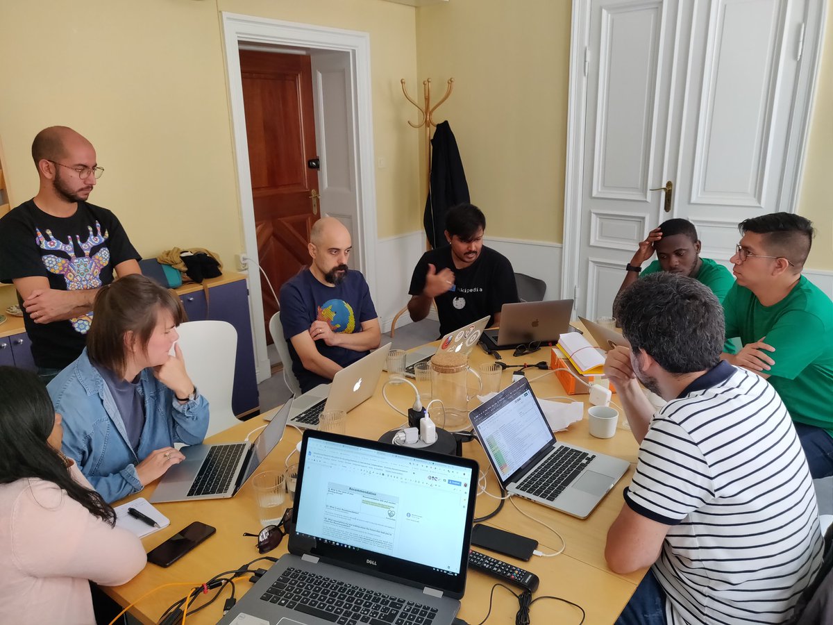 cameliaboban's tweet photo. Today the #DiversityWorkingGroup had the first in person meeting since @wmsummit. The next work will be reframing the recommendations in view of the #HarmonizationSprint in Tunis in October https://t.co/LfgV2SqNtH