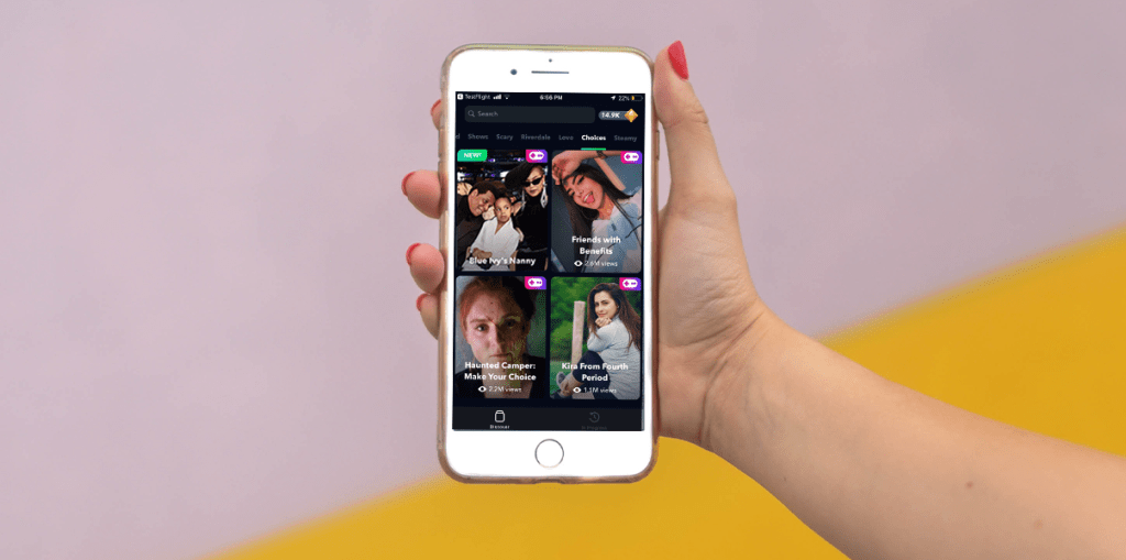 TechCrunch's tweet photo. Mammoth Media introduces Choose Your Own Adventure-style storytelling to its chat fiction app Yarn https://t.co/kEAhRXOcJQ by @anthonyha https://t.co/3Et4AZIPc8