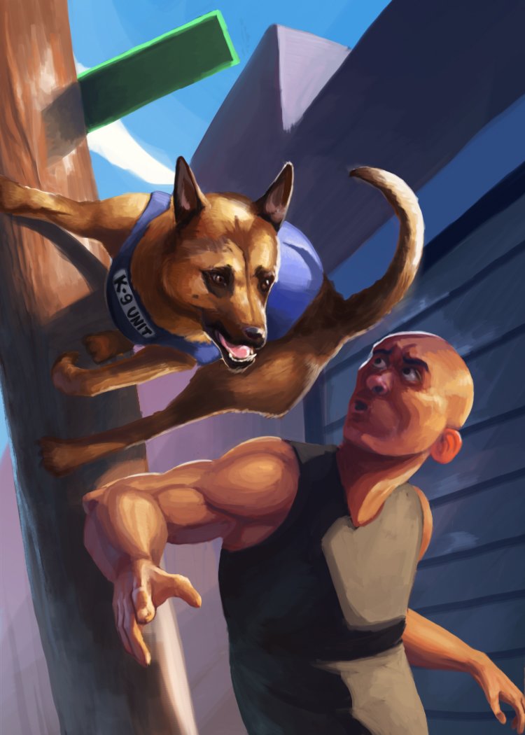 BlackKeyGames's tweet photo. Code 3 Officer Profile: 
When danger strikes, Denver’s partners never hesitate to trust the German Shepherd with their lives. Code-3 is a cooperative board game set in an action packed 1980's world. Coming to Kickstarter September 12th!#blackeygames #Code3 #indygames #kickstarter https://t.co/Taj1WVqfTJ