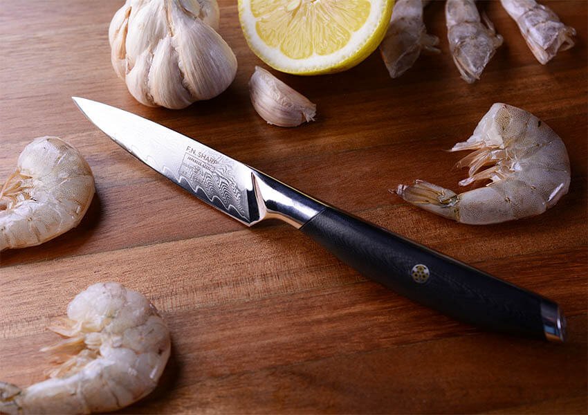 fnsharp's tweet photo. Your summer shrimp boil just got easier with F.N. Sharp. Our paring knife not only looks beautiful, but makes intricate work, like deveining shrimp, a breeze. https://t.co/jEotLJMdkS #ItsFNSharp https://t.co/T7v1pfDhVo