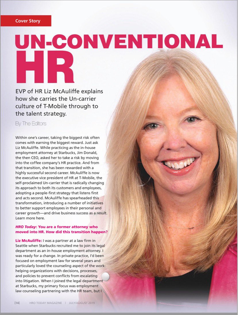 frisitz76's tweet photo. This was a great reflection of all the hard work and dedication #1HR has put into being Un-Carrier! Thank you @LizInMotion for sharing the journey and reminding us just how much we’ve accomplished! @HROToday #TeamMagenta https://t.co/cqfIcFAXdf