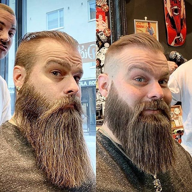This cut is called "uncovering-the-necklace" ✂️👌🏻
Before or After ⬅ or ➡?