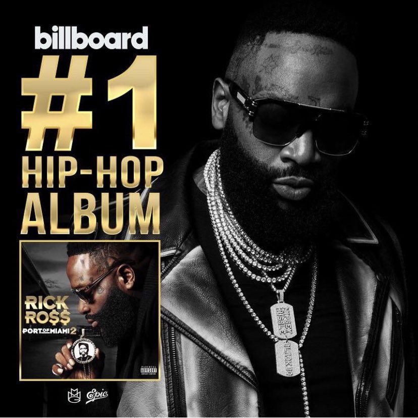 LEXPIERRELOUIS's tweet image. Blessed to be part of the success! Another #1 Hip Hop Album by @RickRoss Port of Miami2. Take a look at our creative promotional efforts and amazing release week! youtu.be/zBS4i7Cbe9A