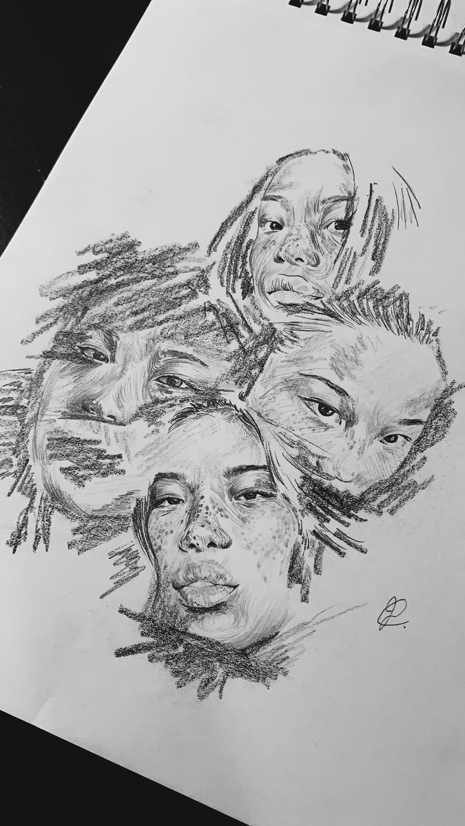jonchomthipe's tweet photo. Graphite and charcoal rework on an old piece. Been trying to fix my artist’s block. https://t.co/oObx2KW1Rw
