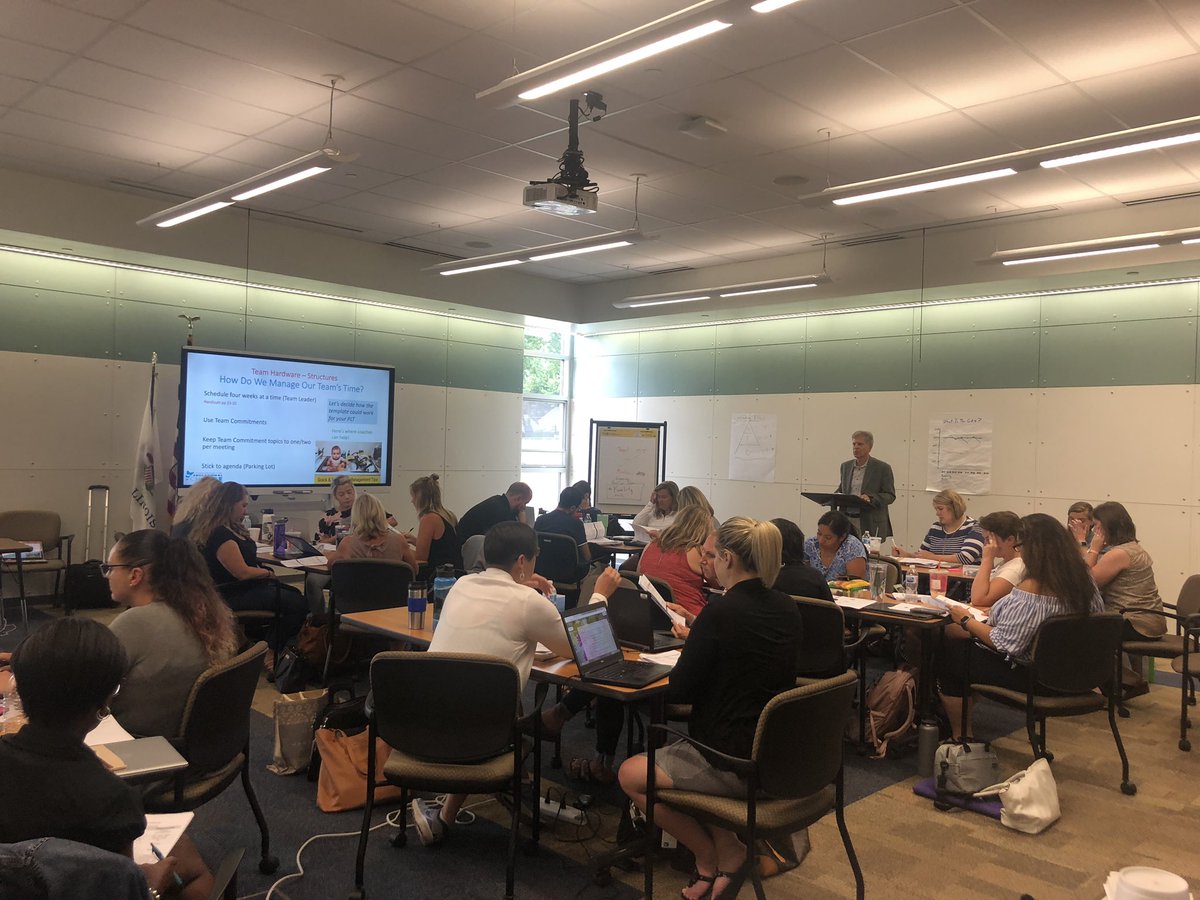 MsLeaDeLuca's tweet image. Proud of this Building Leadership Team. A huge shout out to the @D33Leman teachers who are embarking on a new journey of leading PLTs. It is going to be a great year of positive change. Special thanks to Mark Van Clay for leading the PD. #chargedup #EverybodyInLMS