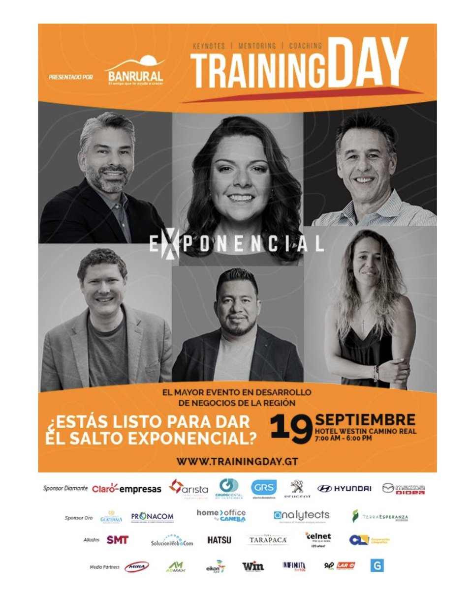 analytects's tweet image. Hola, ya estás listo para ser parte del #TrainingDay2019?