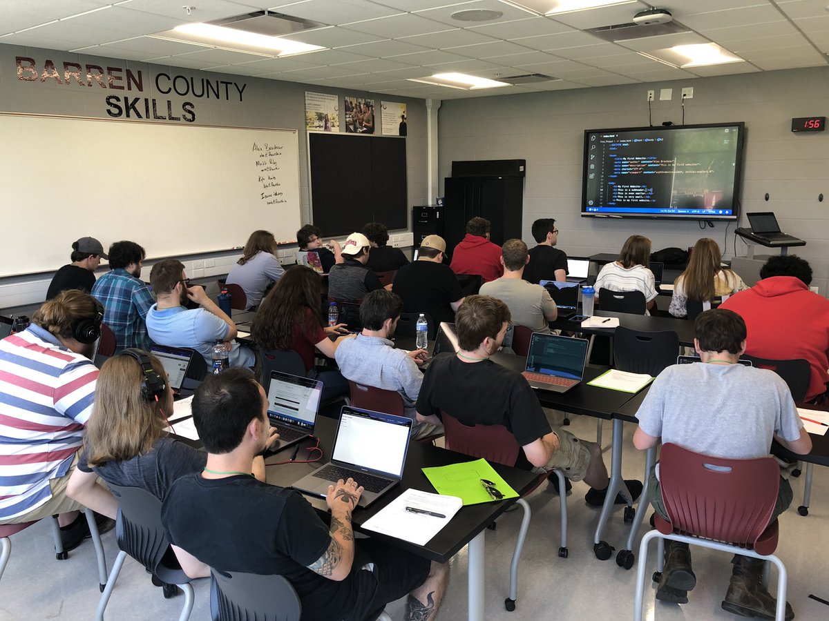 Hello World! Getting Week 2 started with our first websites 😄🌱 #fleurish #bcskills