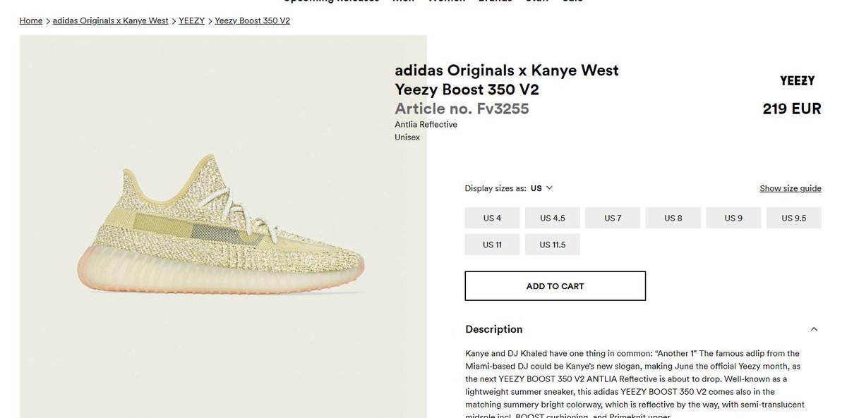 Compre 2019 Static Reflective Amarelo Adidas Adidas Yeezy