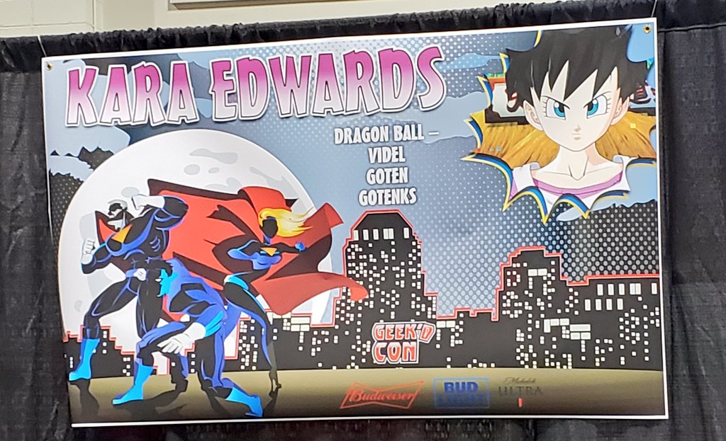 DBCommunityZ's tweet image. #DragonBall cast banners from #GeekdCon 2019 (1/2)