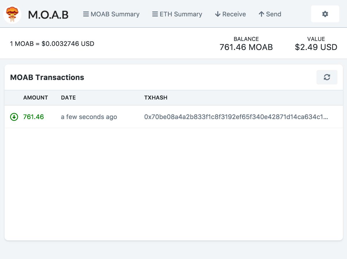 The M.O.A.B desktop wallet is now available for download!! 🦄🔥 btk.community/wallets/M.O.A.…
btk.community/wallets/M.O.A.…   lots more exciting news to come!🌕