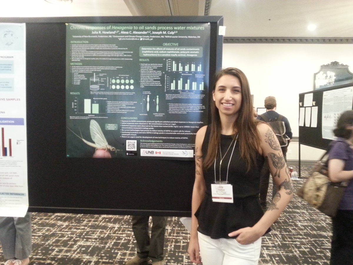 thislabmayfly's tweet photo. We caught up with our own @mayfly_gal at poster presentations: pictures ensued. #EcoEvoEnto2019 @CSEE_Meetings @CSEE_SCEE https://t.co/LjmK1bFLyt