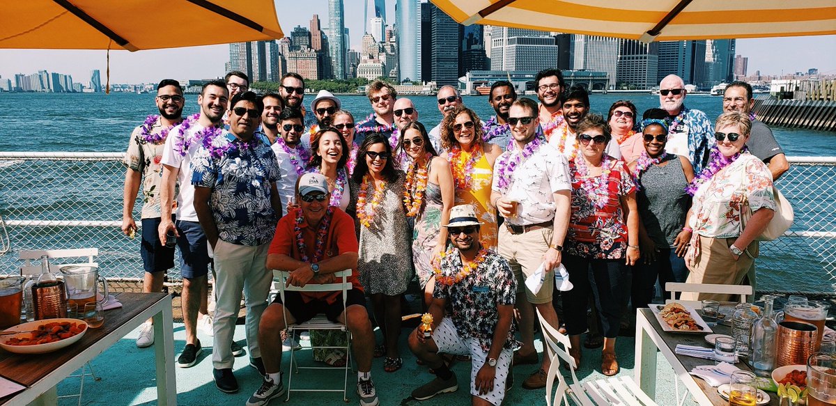 adscenyc's tweet photo. We all had so much fun at our annual summer party - featuring our 3 best dressed Hawaiian winners! ☀️🌴🌺 | #engineering #adsengineers #engineered #engineer #engineers #workfamily #hvac #mep #nyc #ny #community  #summer #party https://t.co/DeXYXVzEmJ https://t.co/xDmePHQVPF