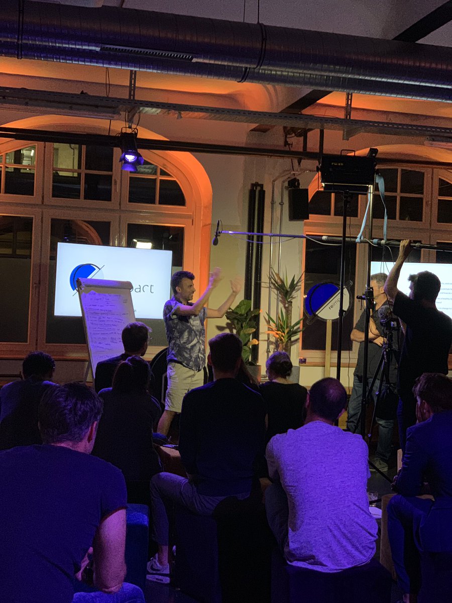 pete2094's tweet photo. No matter my questions or curiosities around #crypto space and actors there, thanks to @neufundorg for organizing today’s event and thinking about its topics broader #reimpact. Maybe still not broad enough to enlighten the community but still outside techies comfi zone 👏 https://t.co/wBBzvkiMbR