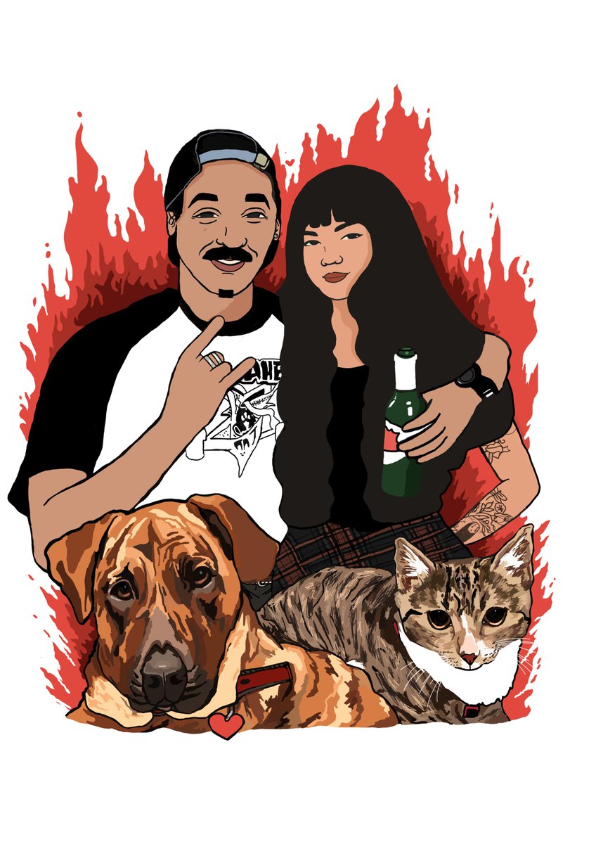 Aedinecarothers's tweet photo. 🔥
Avaliable to do Portraits & pet portraits & Blog logo's DM or Email me @ ardencyart@hotmail.com
🔥
#art #portrait #commissionsopen #bloggers #blogart #commissions #twitterart https://t.co/Zrx8em7ROd