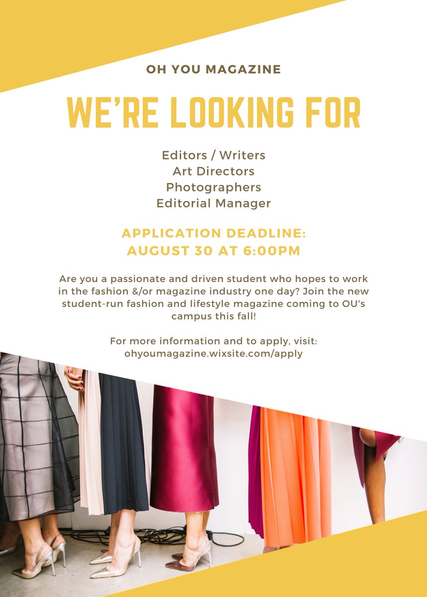 GaylordCollege's tweet photo. Gaylord students Avery Hightower and Skye Shrader are starting their own fashion magazine! Check out their website if youโre interested in joining them in this venture! #GaylordEdge https://t.co/9tMir1ptAw