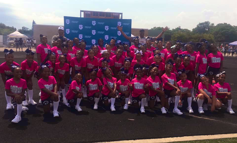DetroitPAL's tweet photo. Images from the Detroit PAL 2019 Cheer Jamboree! Thank you EVERYONE who helped & came out to support! We at Detroit PAL are providing more opportunities for girls on and off the field! These girls are changing the game! #palcheer #girlchangingthegame @coachpott_83 https://t.co/AL4GCOoigO