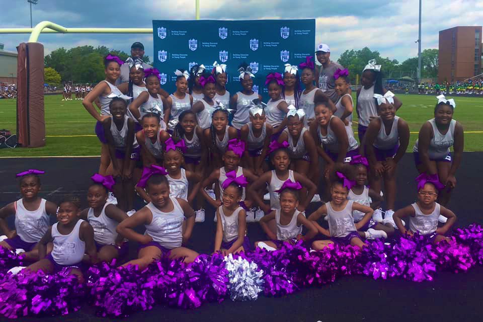 DetroitPAL's tweet photo. Images from the Detroit PAL 2019 Cheer Jamboree! Thank you EVERYONE who helped & came out to support! We at Detroit PAL are providing more opportunities for girls on and off the field! These girls are changing the game! #palcheer #girlchangingthegame @coachpott_83 https://t.co/AL4GCOoigO