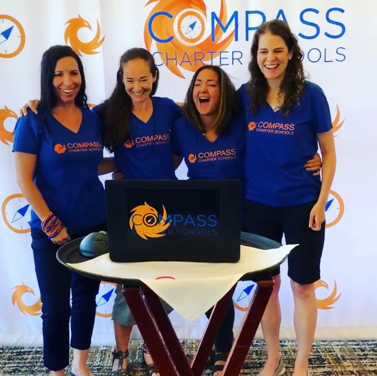 Had the best time at #CCSRetreat working with the 7th grade online team! These ladies work hard and play hard. We are so excited to welcome our new scholars to the 19-20 school year very soon!! @CCSMsTalcott @KimNoller @ThomsonCompass @CompassCs