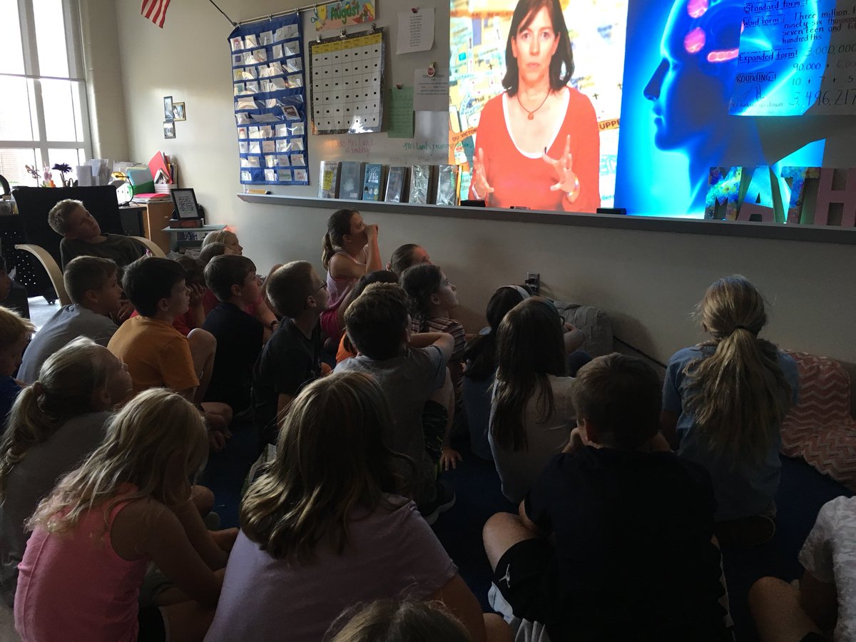 Mrsablund's tweet photo. #Day3 worked on digital representations of numbers, #growthmindset, @joboaler inspiration week, and writing heading and subheadings... Even in math class! #mtbos @swoctm1 @ncte @NCTM @WilsonElem @FHSchools #readwritemath https://t.co/gGzHRrKyQL