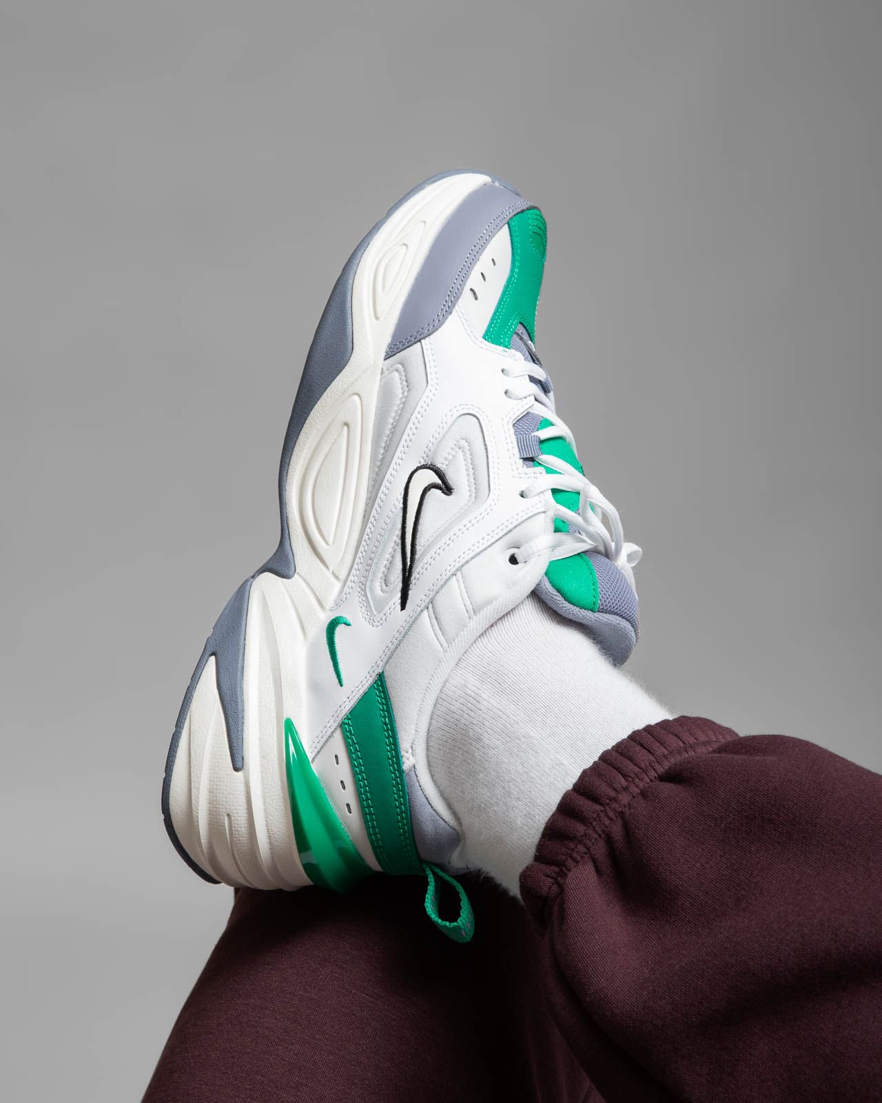 nike m2k tekno lucid green