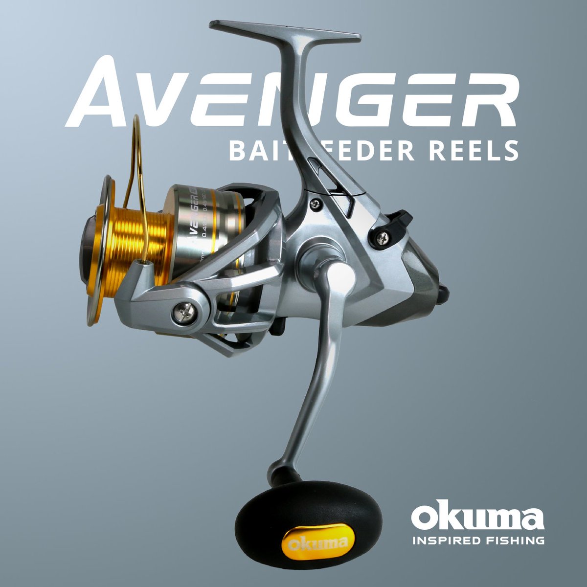 OkumaFishingUSA's tweet image. New Okuma Avenger Baitfeeder Reels for 2020.  
#InspredBy Design
#InspiredFishing