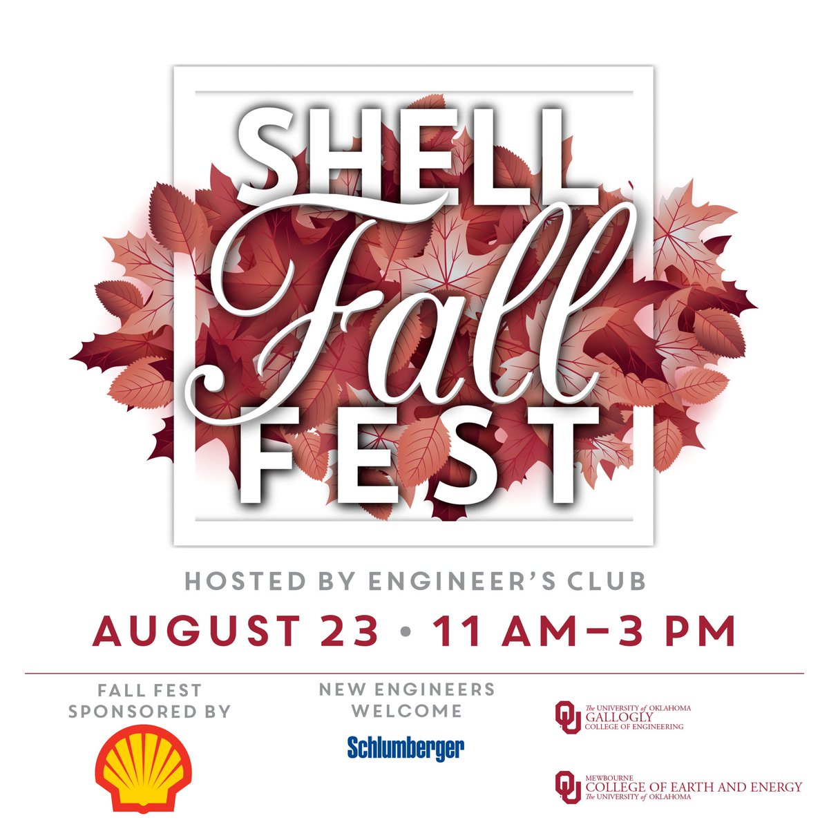 hacklahoma's tweet photo. Come meet us THIS Friday at the Shell Fall Fest to learn more about Hacklahoma! We’ll have tons of free swag😎 #Hacklahoma20 https://t.co/3jfQPNydGc