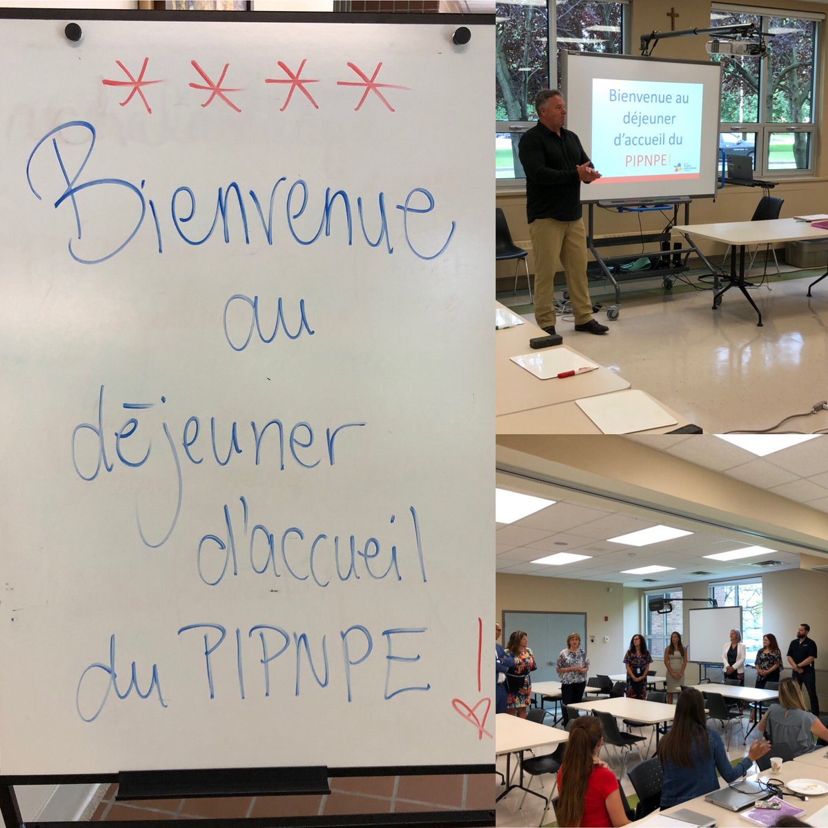 Josianne_Ville's tweet image. Nous avons accueilli, ce matin, une nouvelle cohorte d’enseignants! De bons conseils leur ont été transmis pour partir l’année du bon pied! @ecolecatholique #pipnpe