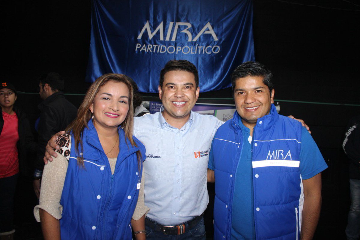 PartidoMIRA's tweet photo. COMUNICADO

Congresistas @carlos_guevara, @irmalherrera junto a candidatos Concejo y Asamblea del @PartidoMIRA oficializaron apoyo a candidatura de @nicolasgarciab, Gobernación Cundinamarca.

Impulsar empleo y emprendimiento. #LaFuerzaQueNosUne

Completo: https://t.co/m3xwsh6NAN https://t.co/apTQFHylfc