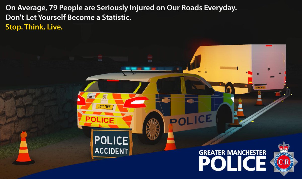 Greater Manchester Police Roblox On Twitter Our Officers In The Greater Manchester Police Are Committed To Ensuring Road Safety Is One Of Our Top Priorities Amongst Many Community Concerns In Eastbrook Borough - roblox best police games 2019