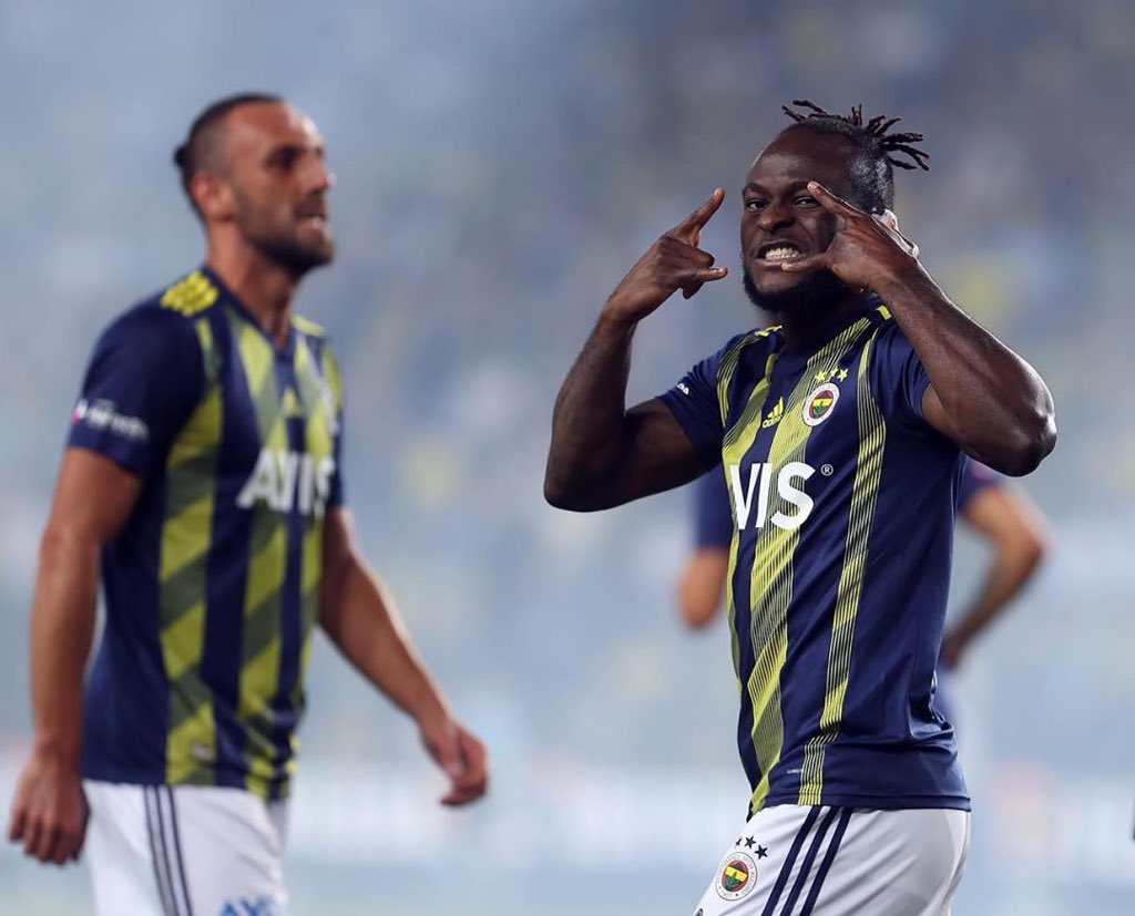 footballliveCH's tweet photo. Victor Moses scores one and assists another for Fenerbache as the Istanbul club beat Gazisehir 5-0 to go top of the Turkish Super League.

#footballlveng #waveurbanner #nigerianfootballers #nigerianfootball #victormoses https://t.co/btrEt7gjhB