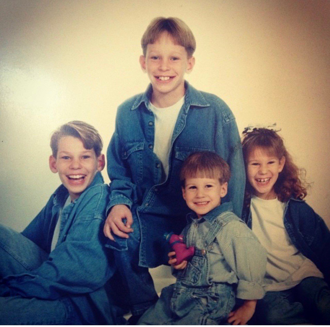 KyleAndBrust's tweet photo. We are taking a step back in time this week for #gkbweek. Tweet us your best/funniest throwback photo for a chance to win an @espnmadison prize pack! https://t.co/iM1I1TxrDN