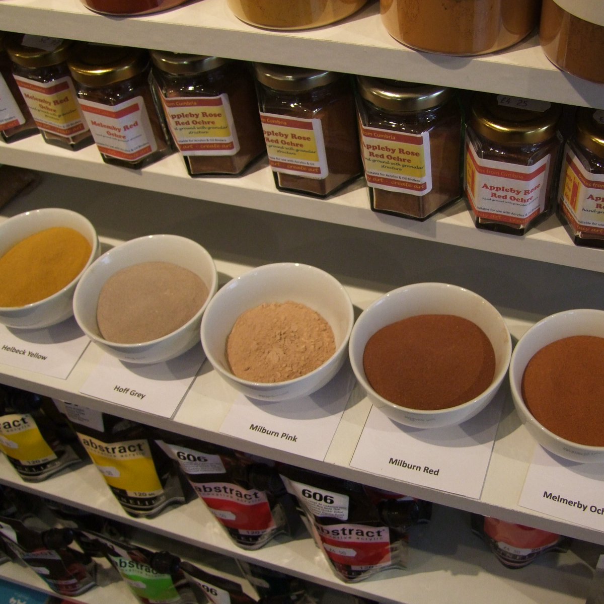 Working Artists! 
Discover the secrets of colour and the magic of how to make your own paints and pigments.
Dry pigments save you money &amp; give you control of your paint and mixing.
Make paint from local rocks over 25 different colours! bit.ly/30dnBkJ