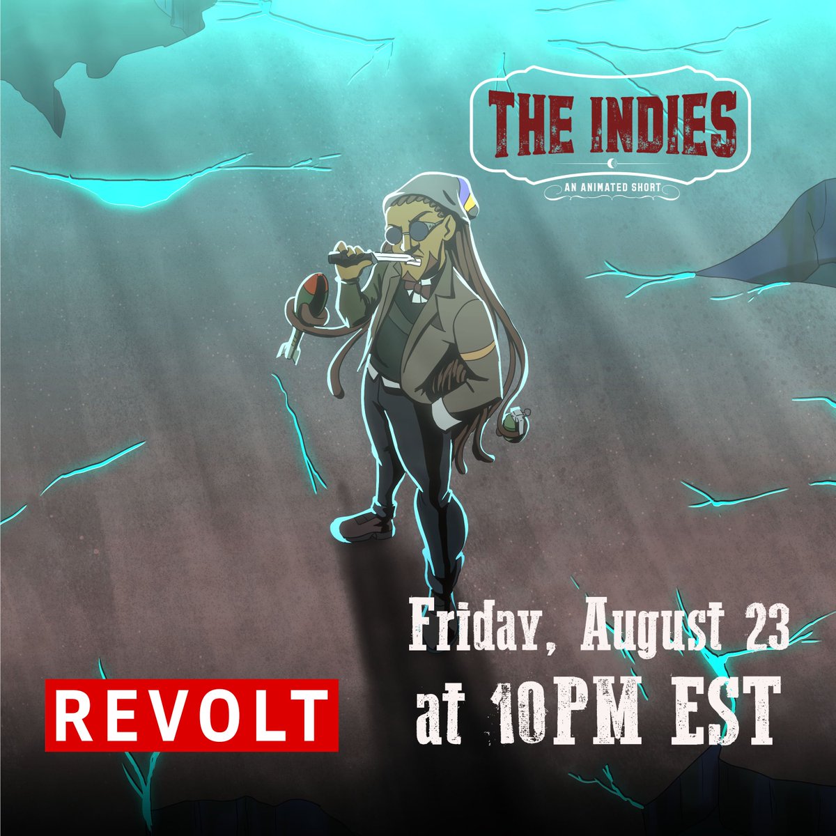 BlueGeekMusic's tweet photo. Only a couple more days until this guy makes his cable television debut on @revolttv! https://t.co/u3T1yca9He
