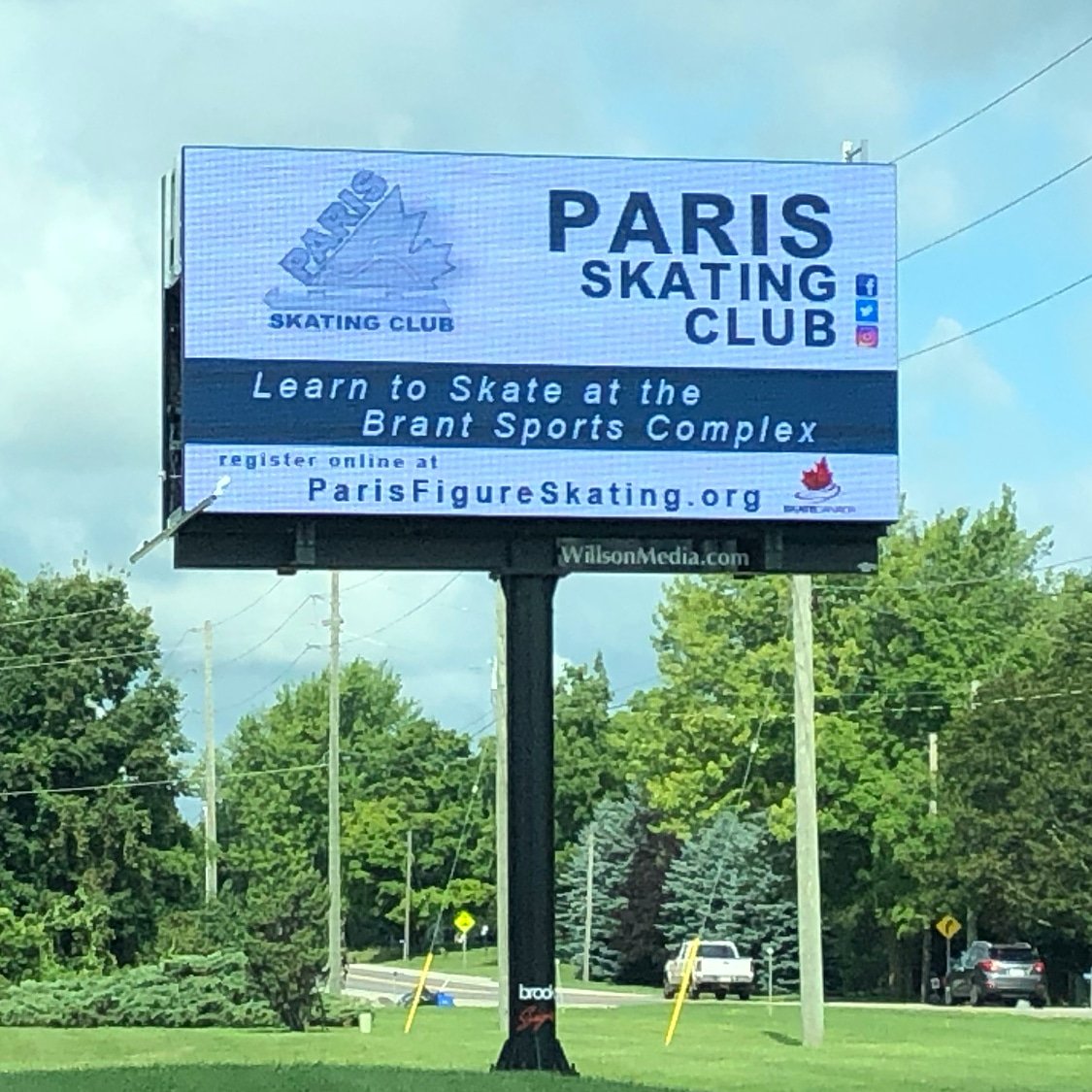 ParisFSC's tweet photo. The #PFSC billboard is up....if your travelling down Hwy 2/Paris Rd.  check it out!! https://t.co/Fgf5Z7dcTS