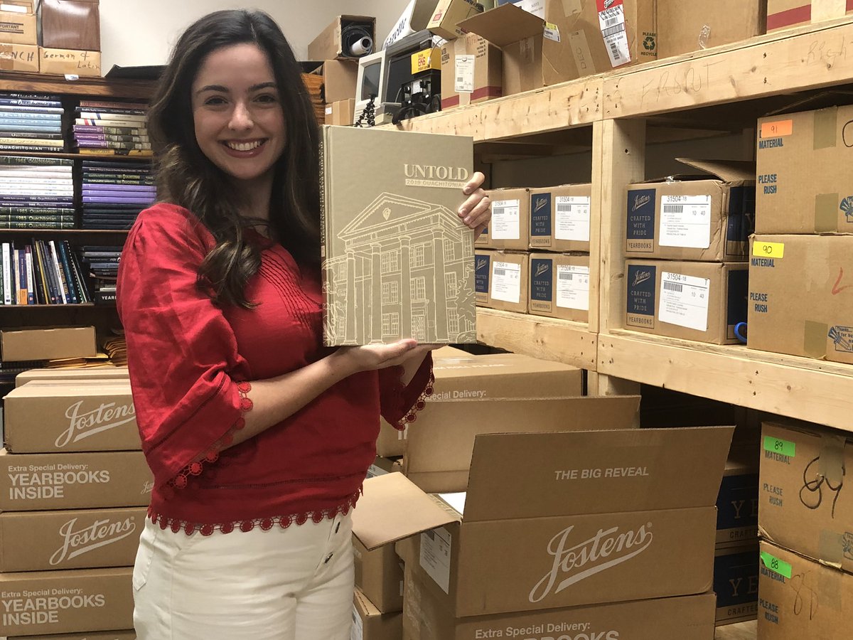 2019 Ouachitonian yearbooks are here! Congrats to Addy Goodman and staff on producing an amazing book!