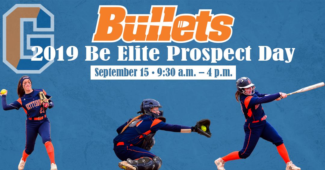 GburgSoftball1's tweet photo. 🚨CAMP ALERT🚨
Our 2019 Be Elite Prospect Camp is set for 
Sunday, September 15 from 9:30am-4pm. This is a great opportunity to be evaluated by our staff and see if you have what it takes to be a #futurebullet! 
👉Click here to register:  https://t.co/nwnYeTiRuF
@gburgbullets https://t.co/ecxdvF5AZo