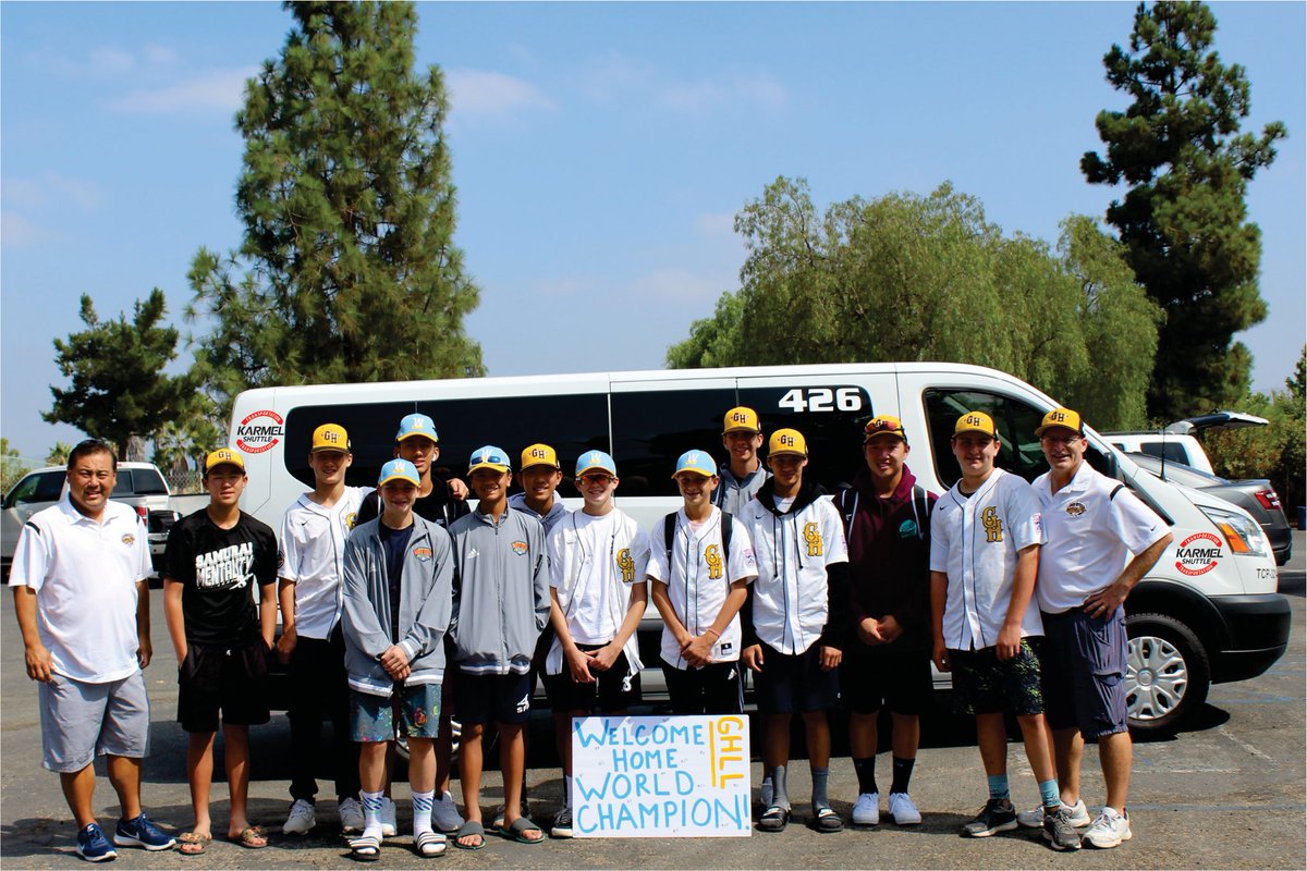 KARMELSHUTTLE's tweet photo. Karmel Shuttle, proud sponsor of the Golden Hill Little League, Junior Division, World Series Champions!🚘🥳⚾️ #goldenhilllittleleague #karmelshuttle #ocshuttle #octransportation #octravel https://t.co/FViYi2oPLQ