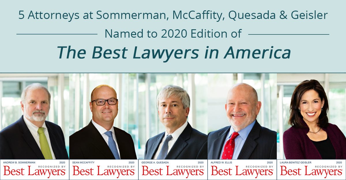 SommQue_LawFirm's tweet photo. Five of our firm attorneys have been honored in The Best Lawyers in America 2020 for their expertise in personal injury, commercial litigation and bankruptcy. Congratulations! https://t.co/GGlOSMWeNa https://t.co/68aGaAu2m9