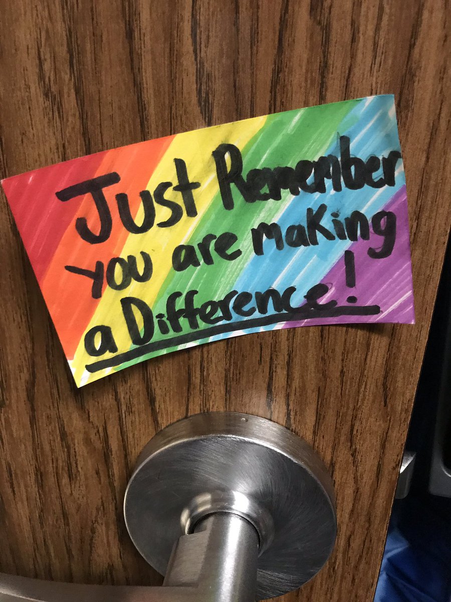 glxrodrig's tweet photo. When you find an inspiring note 📝 on a Monday morning... thank you @vogeltexans it puts a smile on my face ❤️ @ConroeISD #BetterTogether https://t.co/5L8qOspp6W