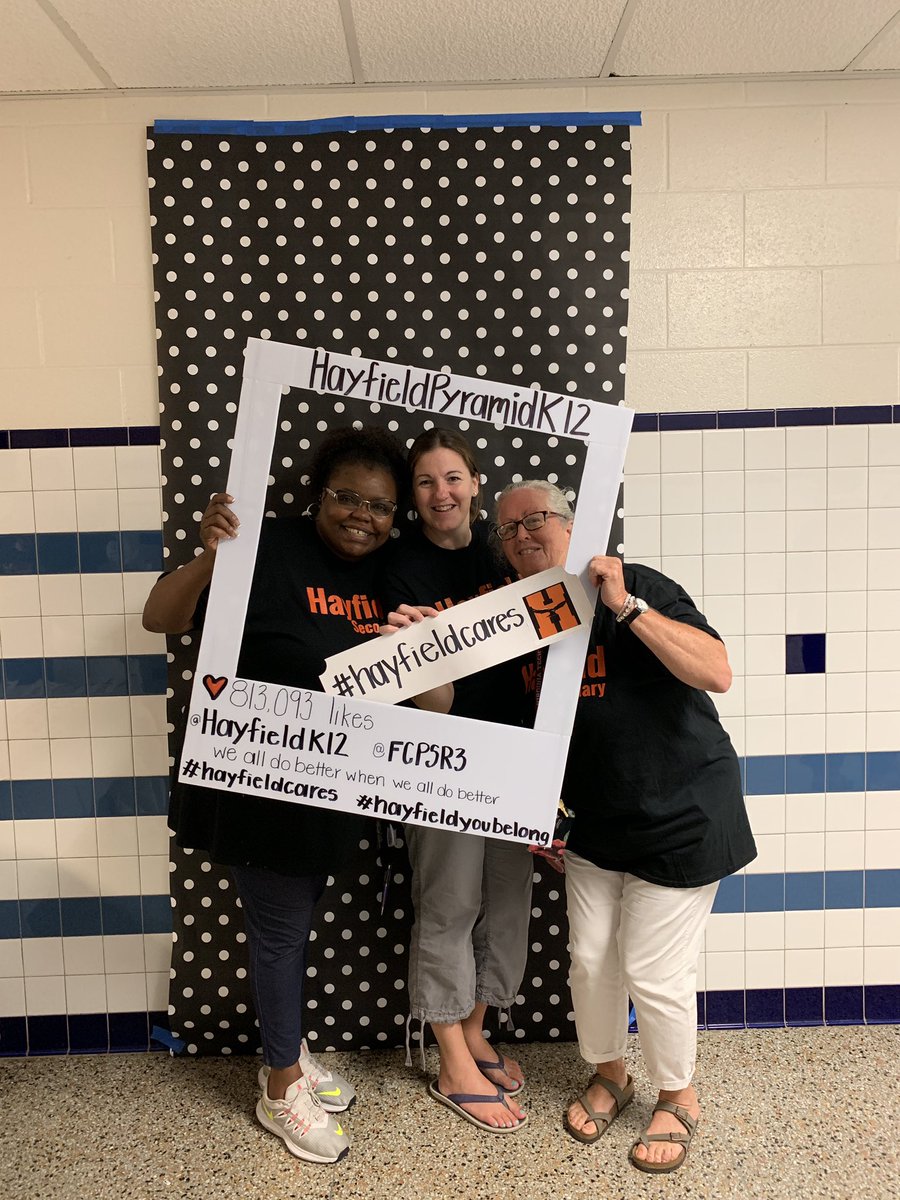 #hayfieldcares kickoff! @FCPSHayfieldSS <a href="/FCPSR3/">FCPS Region 3</a>
