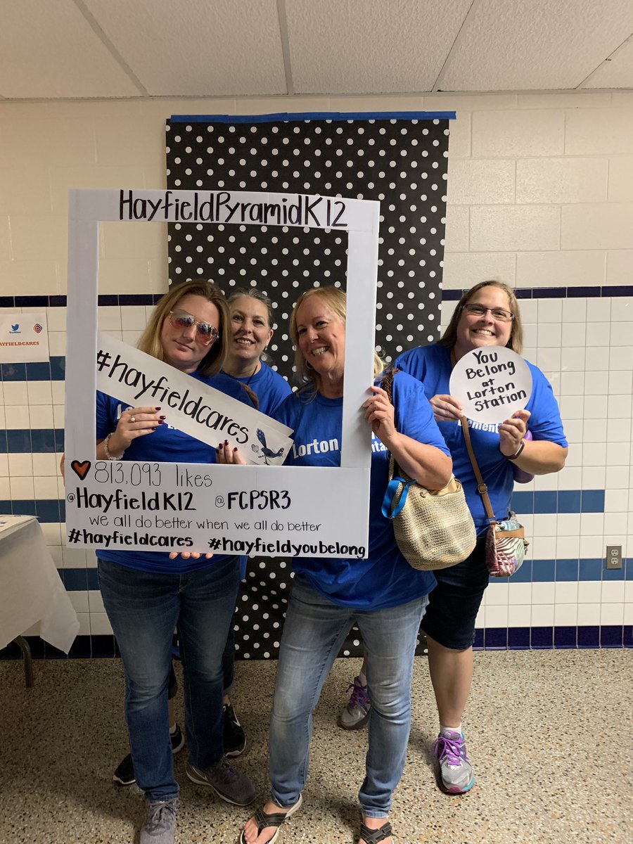 #hayfieldcares kickoff <a href="/LortonStationES/">Lorton Station ES</a> <a href="/FCPSR3/">FCPS Region 3</a>