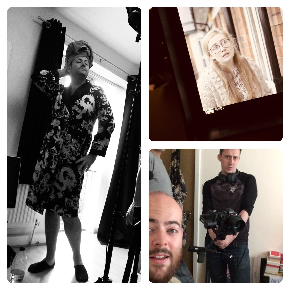 JustMatesWeb's tweet photo. And that’s a Wrap! The Filming for Just Mates has finished! What hulluva ride! A huge leopard print kiss to all cast and crew! You’re angels! All of you! @ThePaulAntony @bethhayward_ @CallumAnsley @JordiWilliams95 @Harri77 @caseyng97 @itsmikepope @Jowshy_V #WebSeries #Actors https://t.co/D3EOJzRQuq