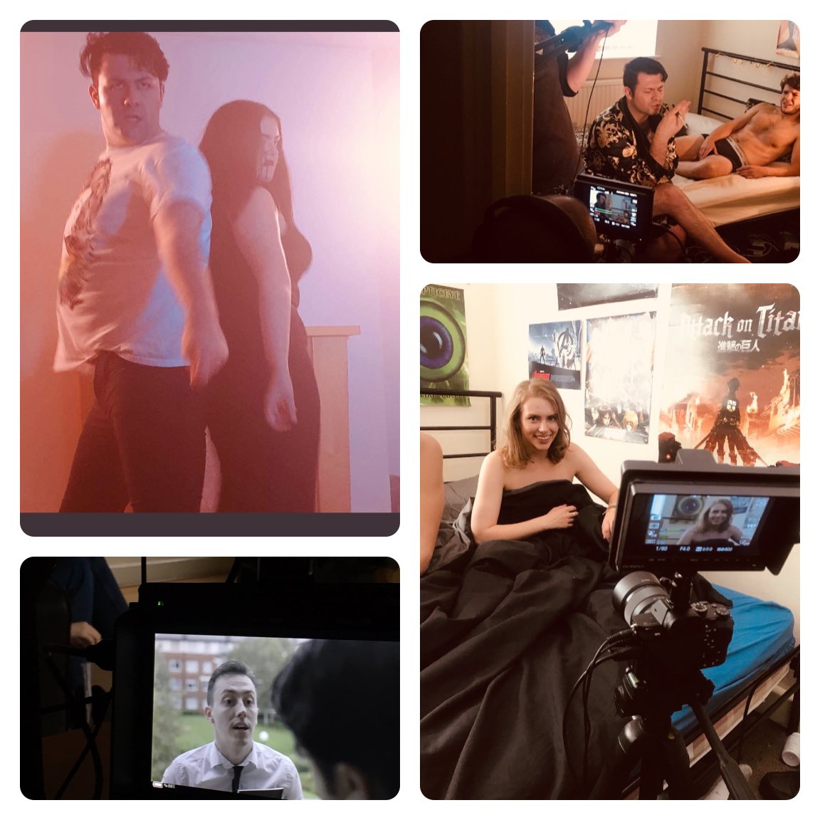 JustMatesWeb's tweet photo. And that’s a Wrap! The Filming for Just Mates has finished! What hulluva ride! A huge leopard print kiss to all cast and crew! You’re angels! All of you! @ThePaulAntony @bethhayward_ @CallumAnsley @JordiWilliams95 @Harri77 @caseyng97 @itsmikepope @Jowshy_V #WebSeries #Actors https://t.co/D3EOJzRQuq