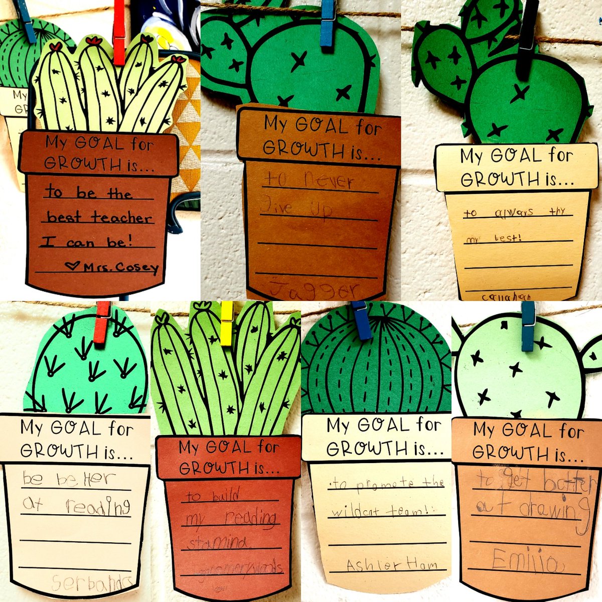 We finished our Dojo series on growth mindset and I was AMAZED by the goals these little scholars had for themselves. I am so lucky to have these future world changers in my class this year. I can't wait to see what they do in this world!#growthmindset <a href="/WildcatsWES/">Woodstock Elementary</a> <a href="/CcsdCares/">CCSD C.A.R.E.S.</a>