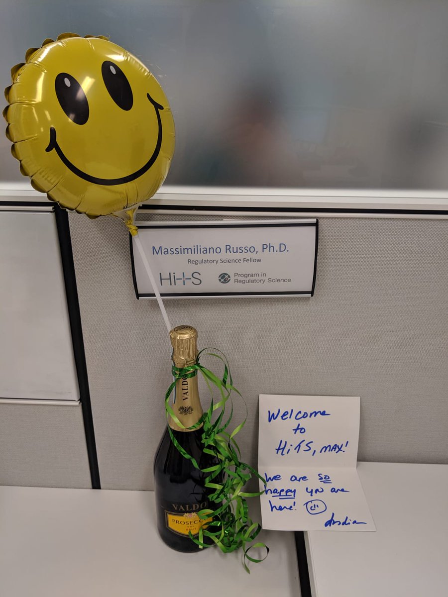 Massimiliano Russo (@argmaxrusso) on Twitter photo Best welcome ever! Ready to start as <a href="/HarvardMIT_CRS/">Harvard-MIT Center for Regulatory Science</a> fellow and collaborate with this awesome team! Best welcome ever! Ready to start as <a href="/HarvardMIT_CRS/">Harvard-MIT Center for Regulatory Science</a> fellow and collaborate with this awesome team!