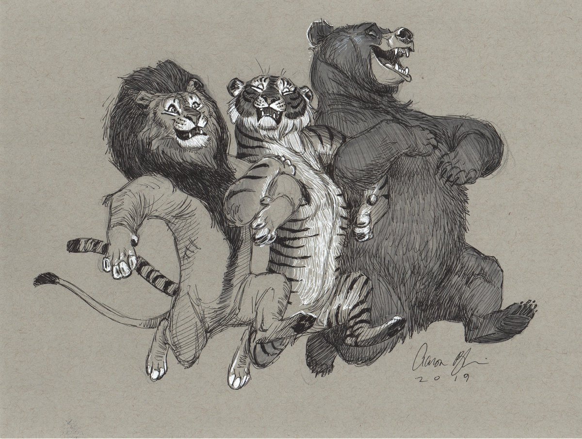 AaronBlaiseArt's tweet photo. Got a few more drawings done today. https://t.co/spOgbZT3l0