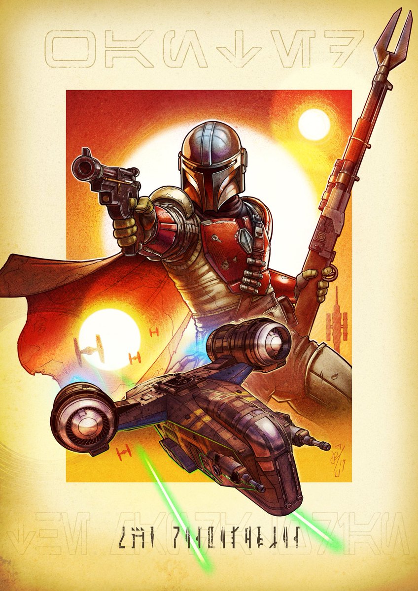 **The Mandalorian** : fan art + covers etc - Original Trilogy