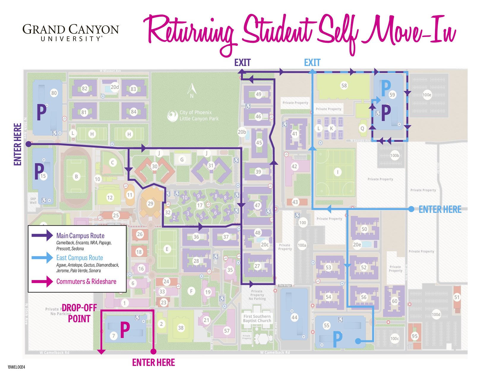 Grand Canyon U on Twitter: "Welcome back to campus, Lopes! Self Move-In ...