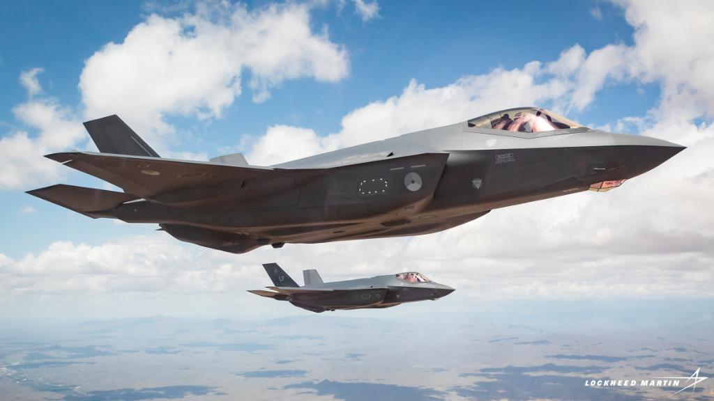 thef35's tweet photo. Today we're celebrating #NationalAviationDay! Our team is proud to develop, build and sustain the most advanced fighter jet in the world. #F35 https://t.co/PeY6xOM06X